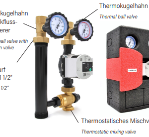DN25 TK - FESTWERTREGELSET THERMOSTATISCH ANALOG