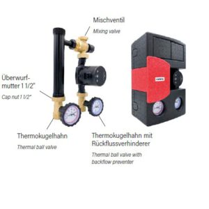 DN25 RÜCKLAUFANHEBUNG - THERMOSTATISCH ANALOG