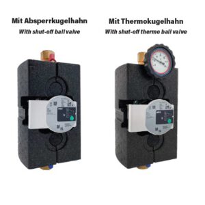 DN25 UMWÄLZPUMPENABSPERRSET
